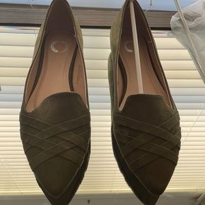 Olive Green Flats